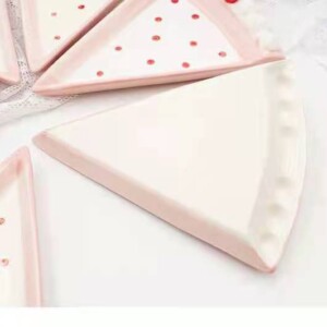 Cake Slice Triangle Plate